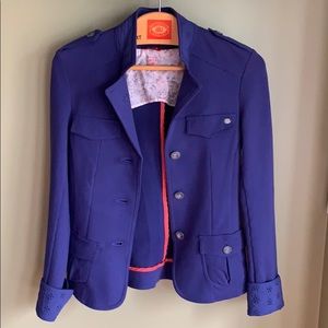 Mustang Jeans military style deep purple jacket